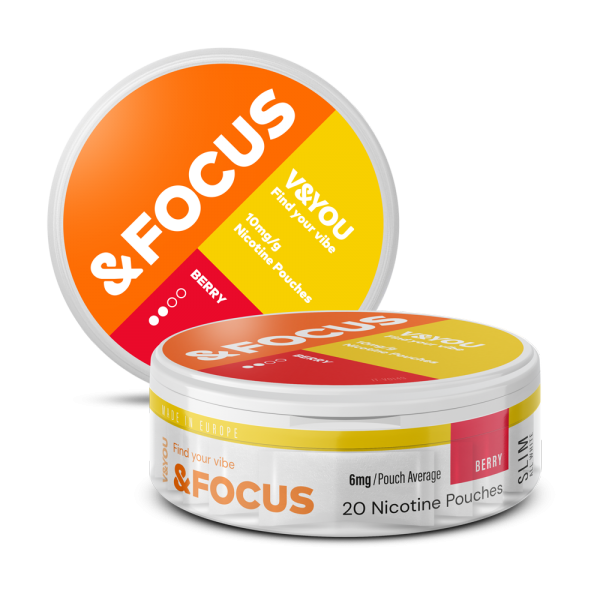 Berry Focus - Nic Pouches - V&YOU 